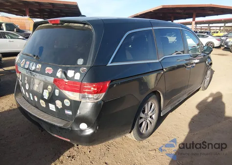 2014 Honda Odyssey Ex-L из США, поврежденный, VIN 5FNRL5H69EB036783